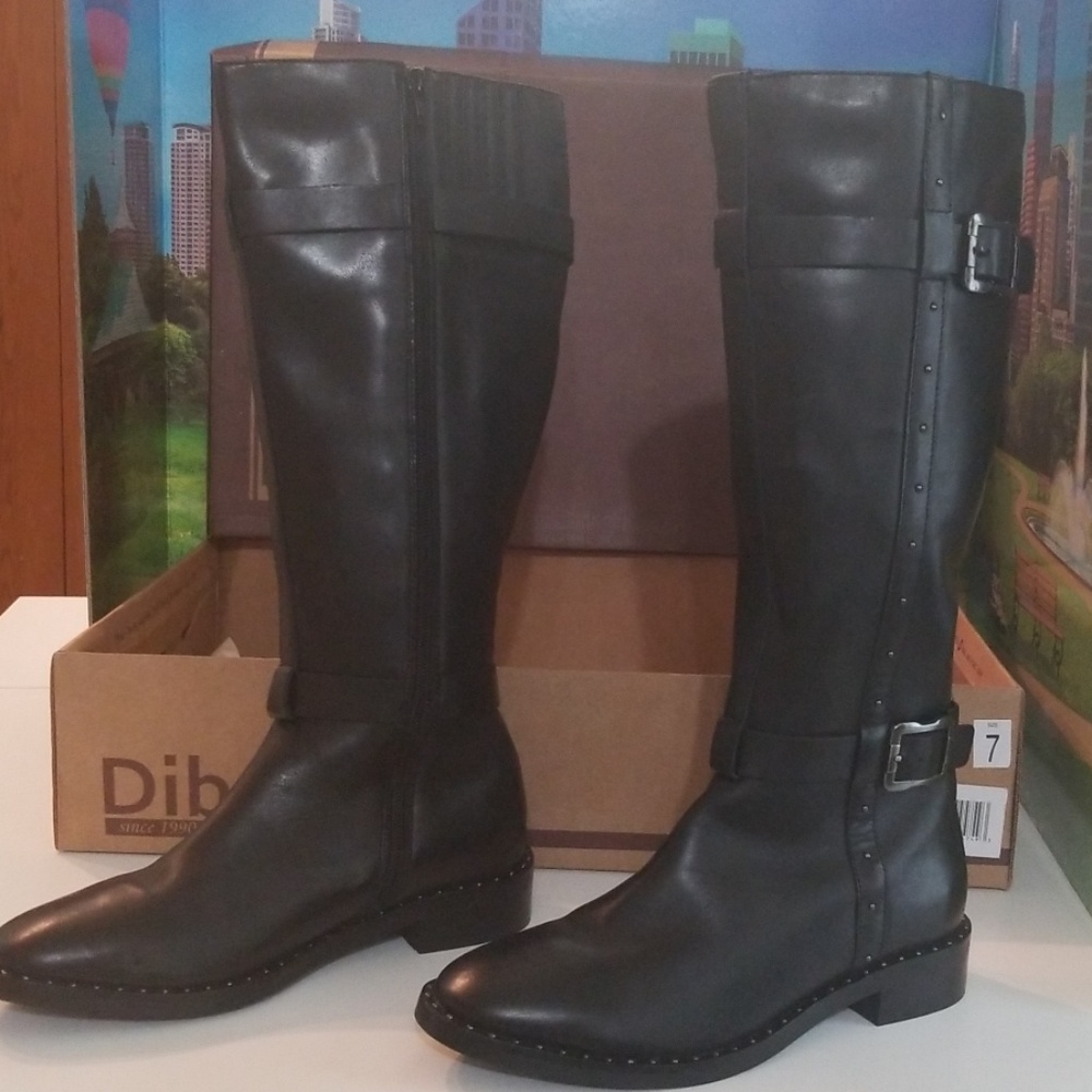 DIBA leather riding boot